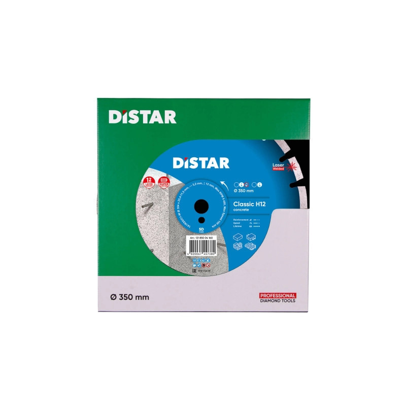 Tarcza diamentowa Distar Classic 350 do betonu