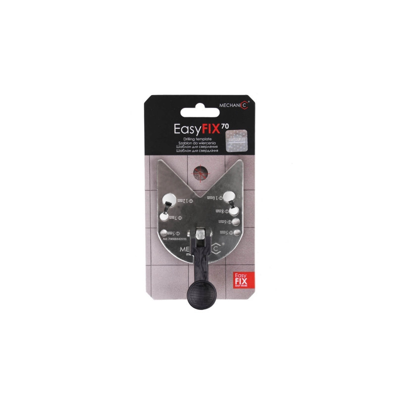 Szablon do wiercenia w gresie Easy Fix 70