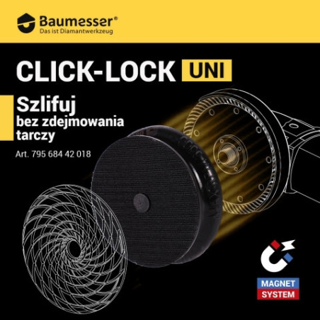 Rzep polerski Baumesser Click Lock 100