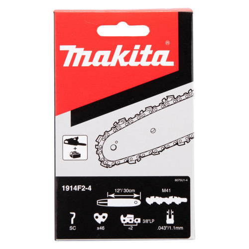 Łańcuch tnący do pilarek Makita 1914F2-4 30cm x 1,1mm, 46 ogniw