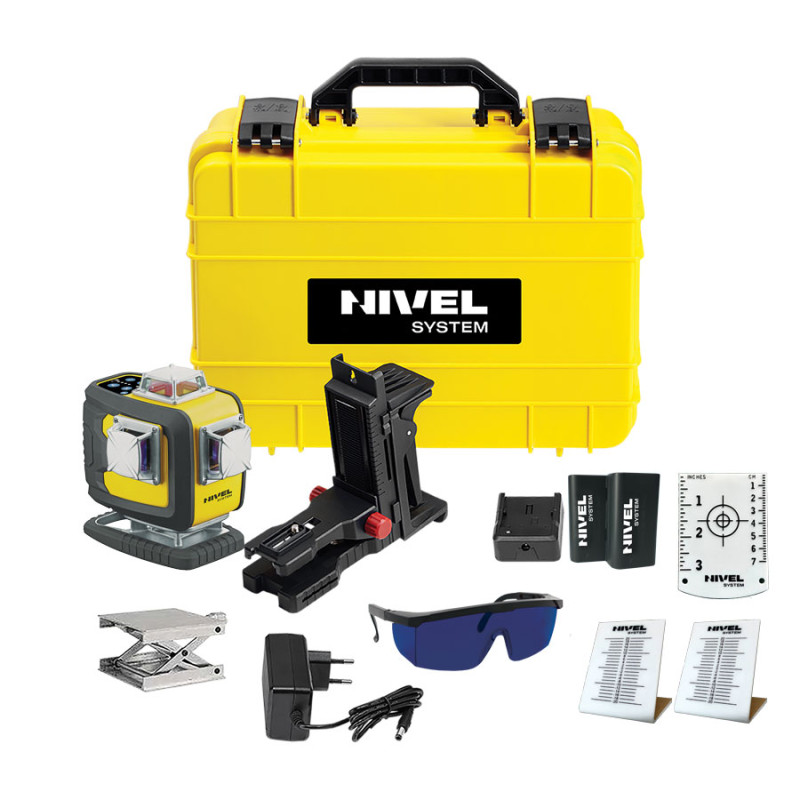 Laser 4 płaszczyznowy fioletowy Nivel System CL4D-P
