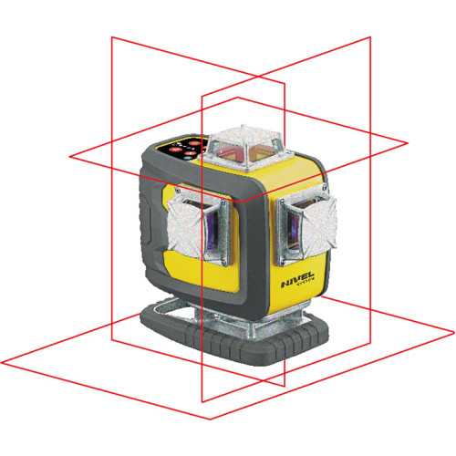 Laser 4 płaszczyznowy czerwony Nivel System CL4D-R