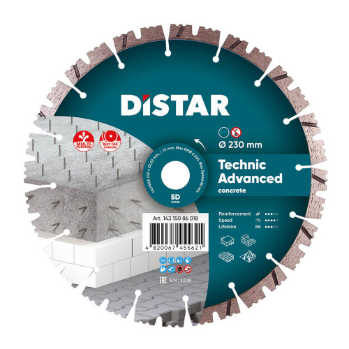 Tarcza diamentowa Distar, Technic Advanced 230