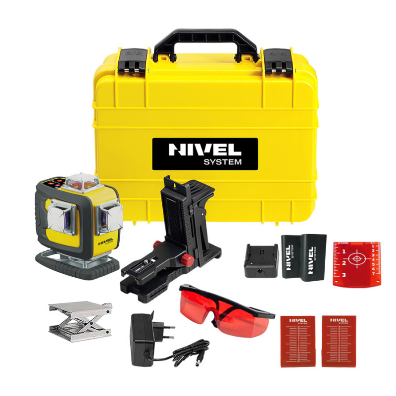 Laser 4 płaszczyznowy czerwony Nivel System CL4D-R