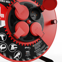 Przedłużacz bębnowy 40m 3x2,5 KEL W-97923