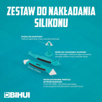 Zestaw do nakładania i usuwania silikonu BIHUI STARK3