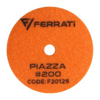 Pad polerski 100mm o gradacji 200 FERRATI PIAZZA200