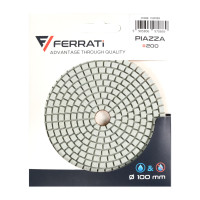 Pad polerski 100mm o gradacji 200 FERRATI PIAZZA200