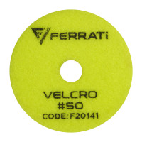 Pad polerski 100mm o gradacji 50 FERRATI VELCRO50