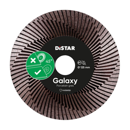 Tarcza diament Distar GALAXY do ukosowania fi 125mm