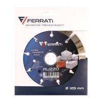 Tarcza diamentowa tnąca Ferrati RUZZO fi 125mm