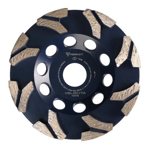Tarcza diament garnkowa szlif. FERRATI VELOCITA fi 125mm