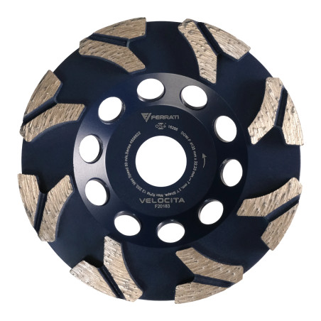 Tarcza diament garnkowa szlif. FERRATI VELOCITA fi 125mm