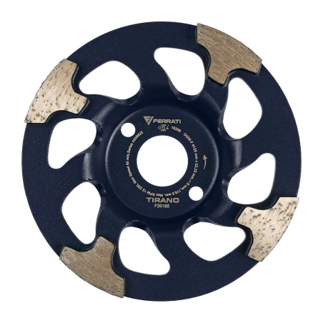 Tarcza diament garnkowa szlif. FERRATI TIRANO fi 125mm