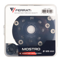 Tarcza diament garnkowa szlif. FERRATI MOSTRO fi 125mm