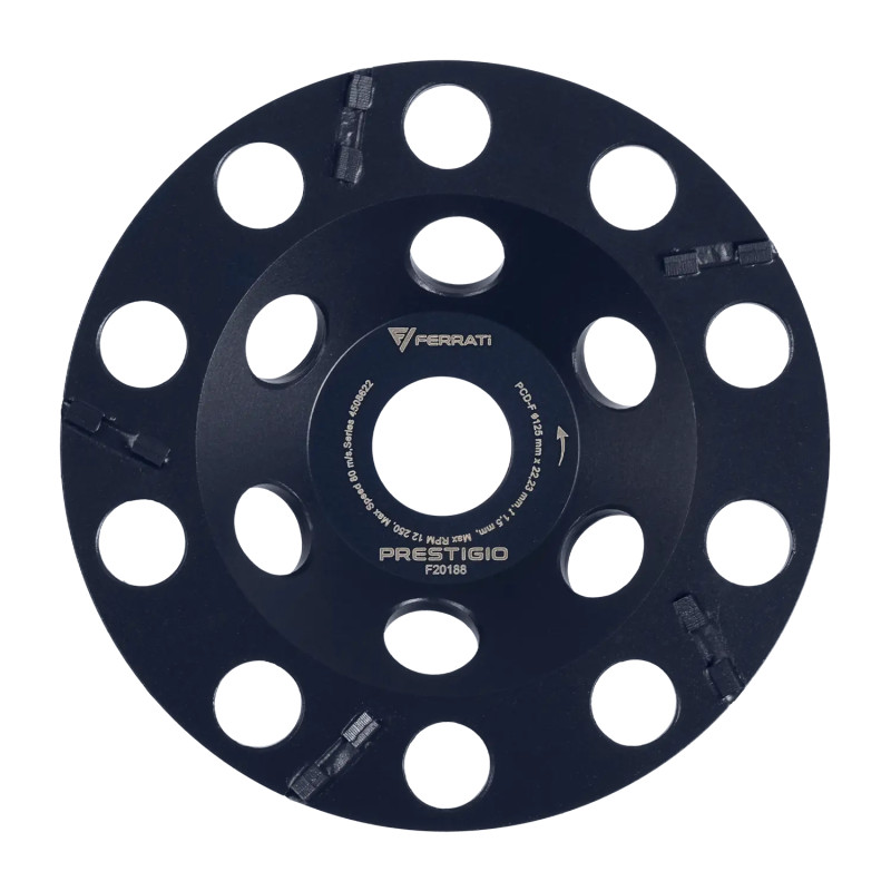 Tarcza diament garnkowa szlif. FERRATI PRESTIGO fi 125mm