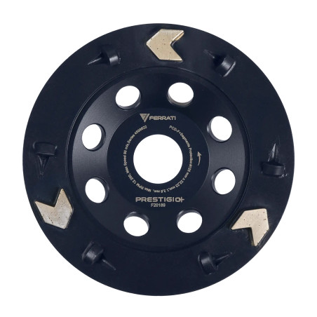 Tarcza diament garnkowa szlif. FERRATI PRESTIGO PLUS fi 125mm