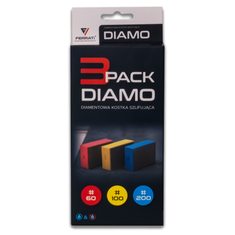 Zestaw kostek diament  Ferrati DIAMO 3-PACK