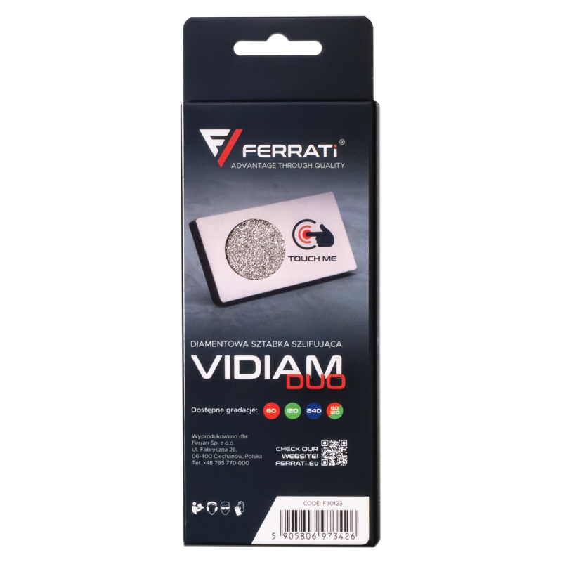 Sztabka diament szlifierska Ferrati VIDIAM DUO 60/120