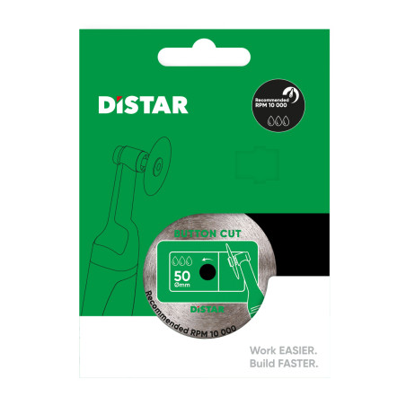 Tarcza diament Distar BUTTONCUT do wycinania na mokro w gresie fi 50 mm
