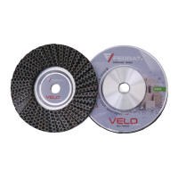 Tarcza diament szlif. listkowa fi50mm Ferrati VELO MINI gr.120