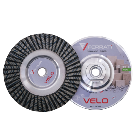 Tarcza diament szlif. listkowa fi115mm Ferrati VELO gr.120