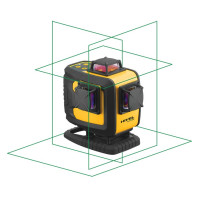 Laser budowlany zielony 4-płaszczyznowy Nivel System CL4D-G